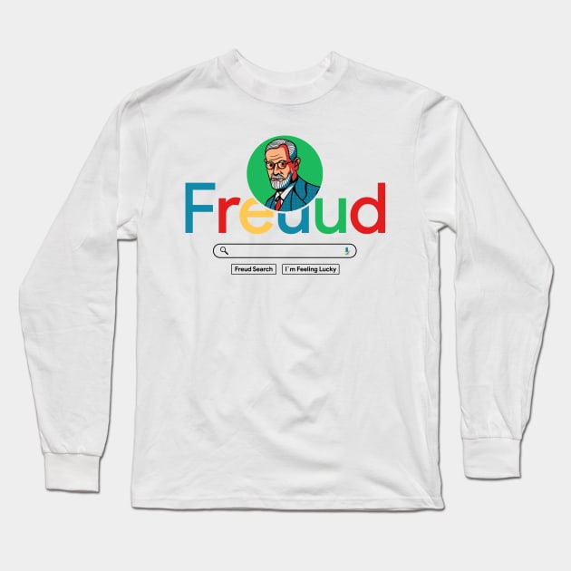 Freud Search Long Sleeve T-Shirt by Camelo